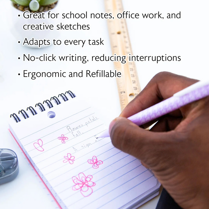 Bazic Infinite Alora 0.7mm Auto Lead Advance Mechanical Pencil With Ceramic High-Quality Lead