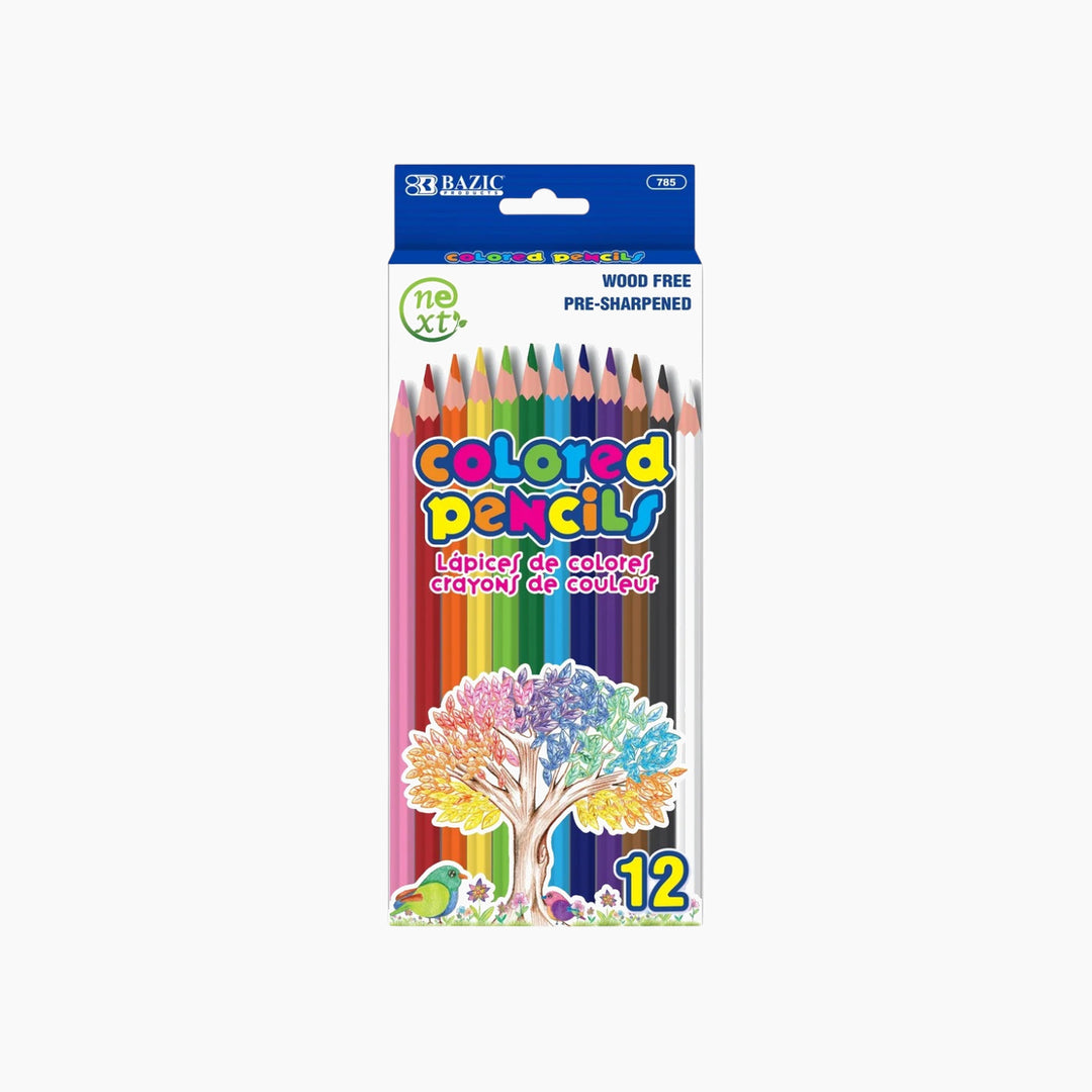 Bazic Next 12 Colored Pencils