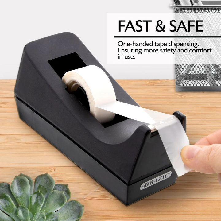 Bazic 1" Core Desktop Tape Dispenser