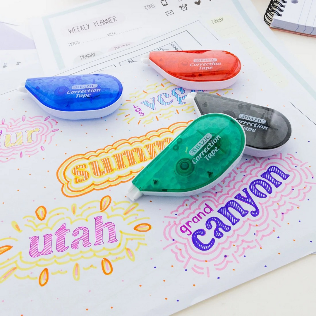 Bazic Crystal 5 Mm X 236" Correction Tape