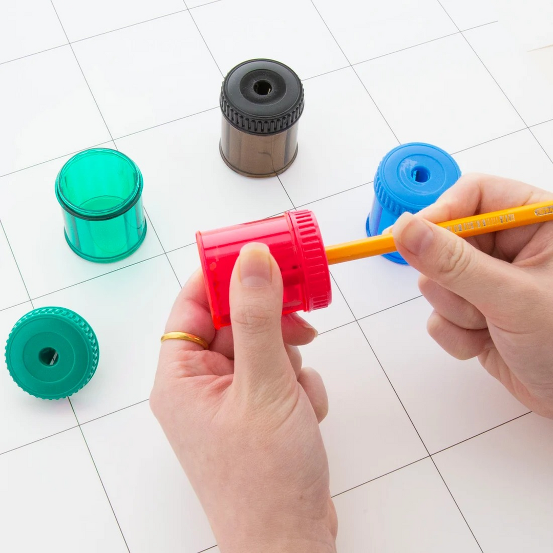 Bazic Ethan Sharpener With Round Receptacle