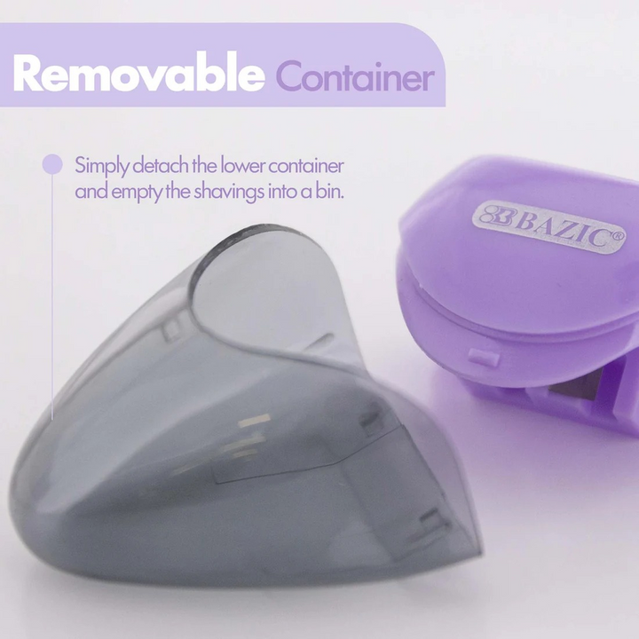 Bazic Kara Dual Hole Sharpener With Triangle Receptacle