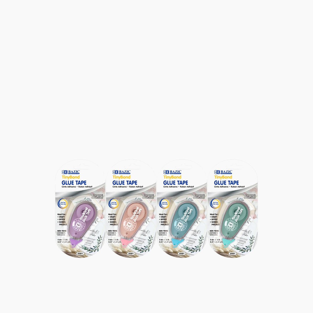 Bazic Tinybond 8 Mm X 5 M Permanent Glue Tape