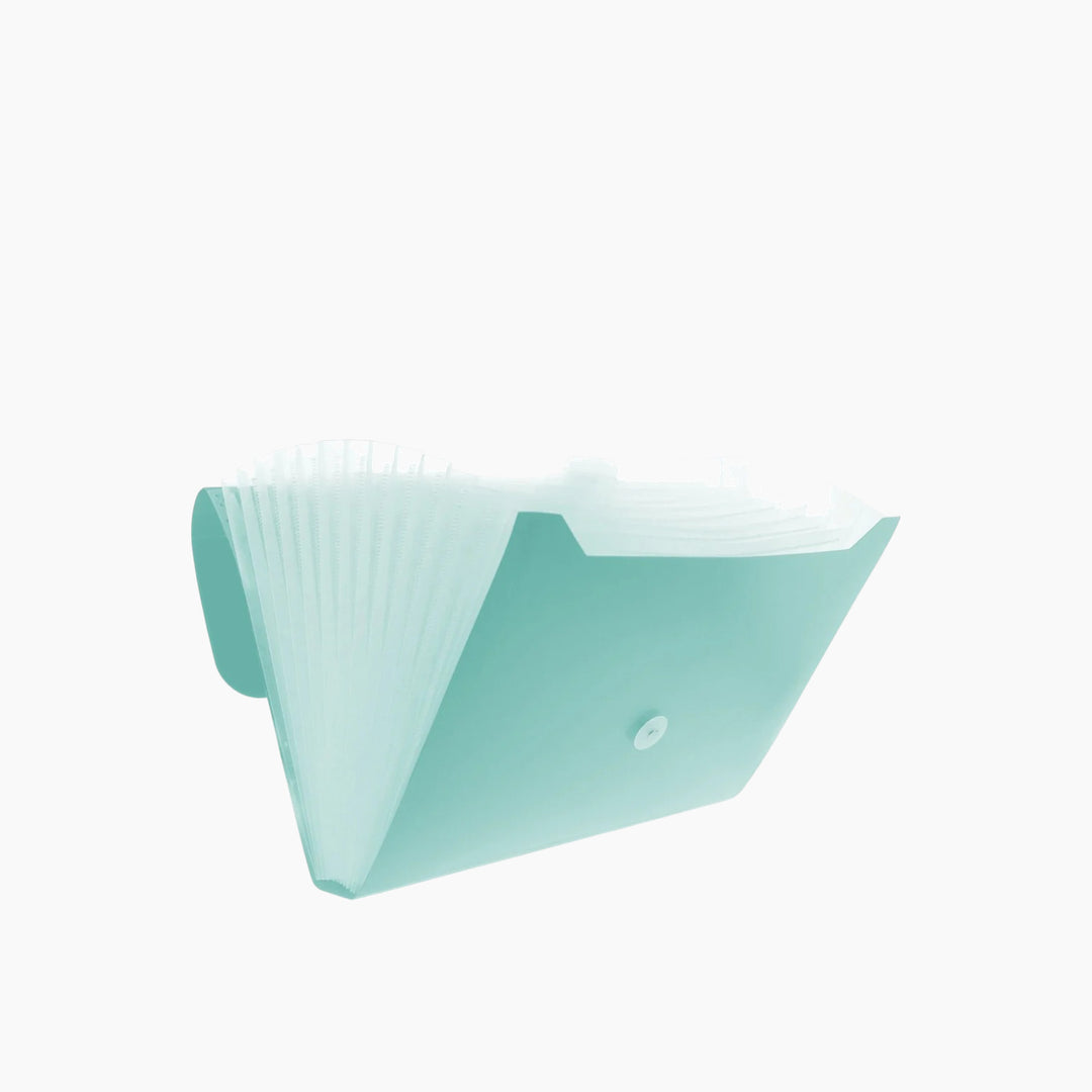 Bazic Pastel Edition 7-Pocket A4/Letter Size Poly Expanding File