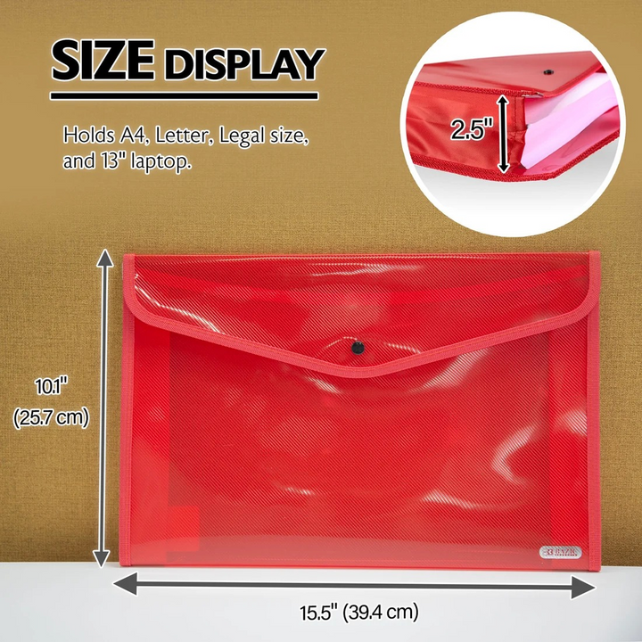 Bazic V-Flap Legal Size Document Holder
