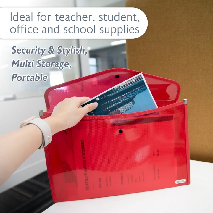 Bazic V-Flap Legal Size Document Holder