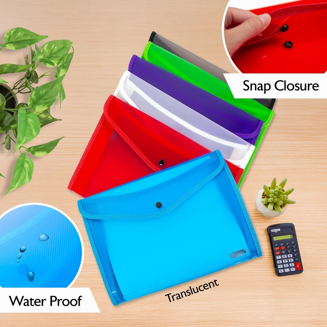 Bazic V-Flap A4/Letter Size Document Holder