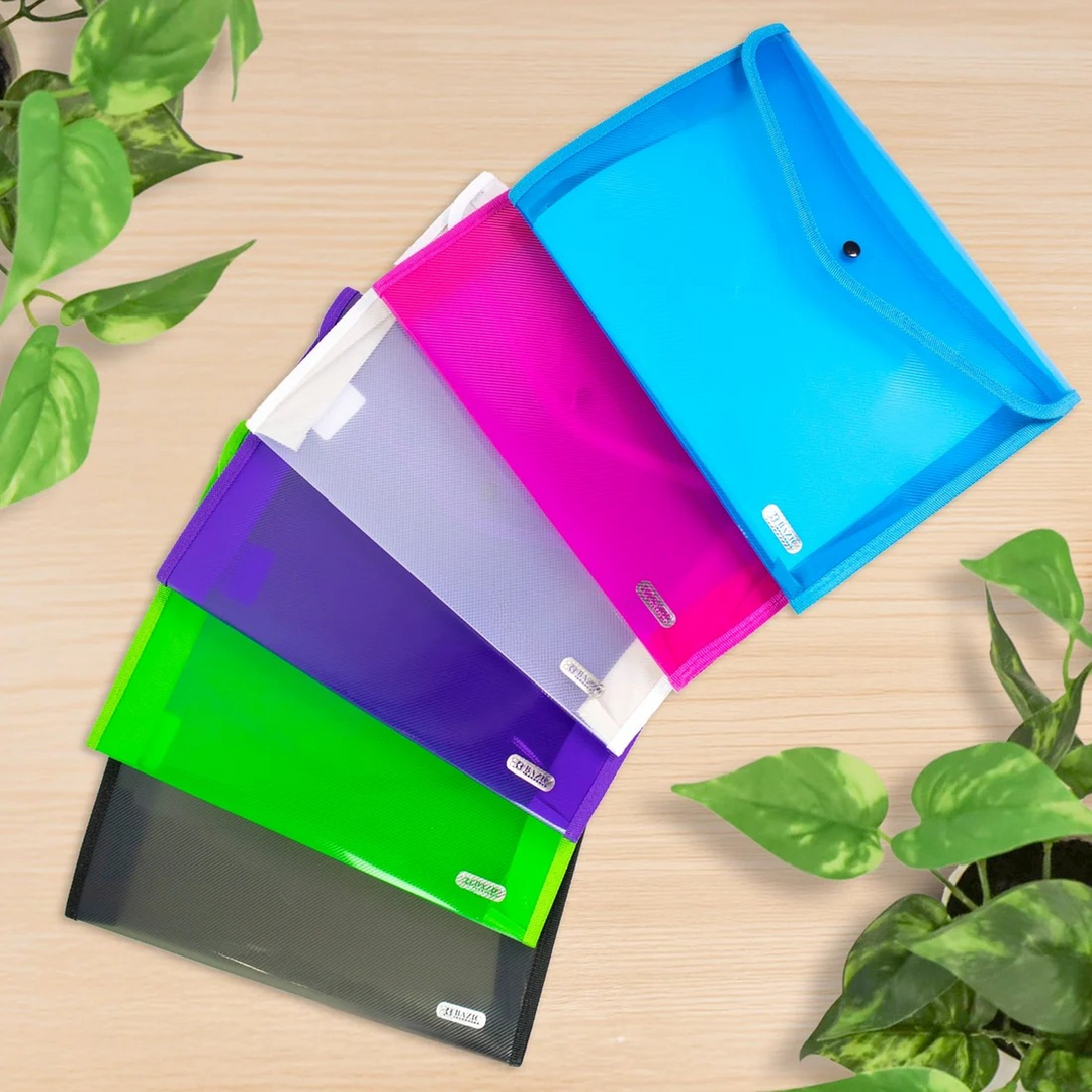 Bazic V-Flap A4/Letter Size Document Holder