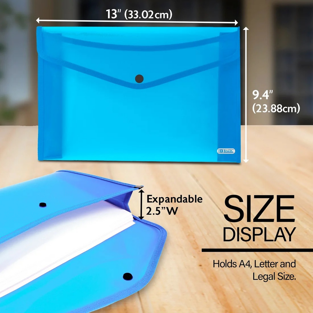 Bazic V-Flap A4/Letter Size Document Holder