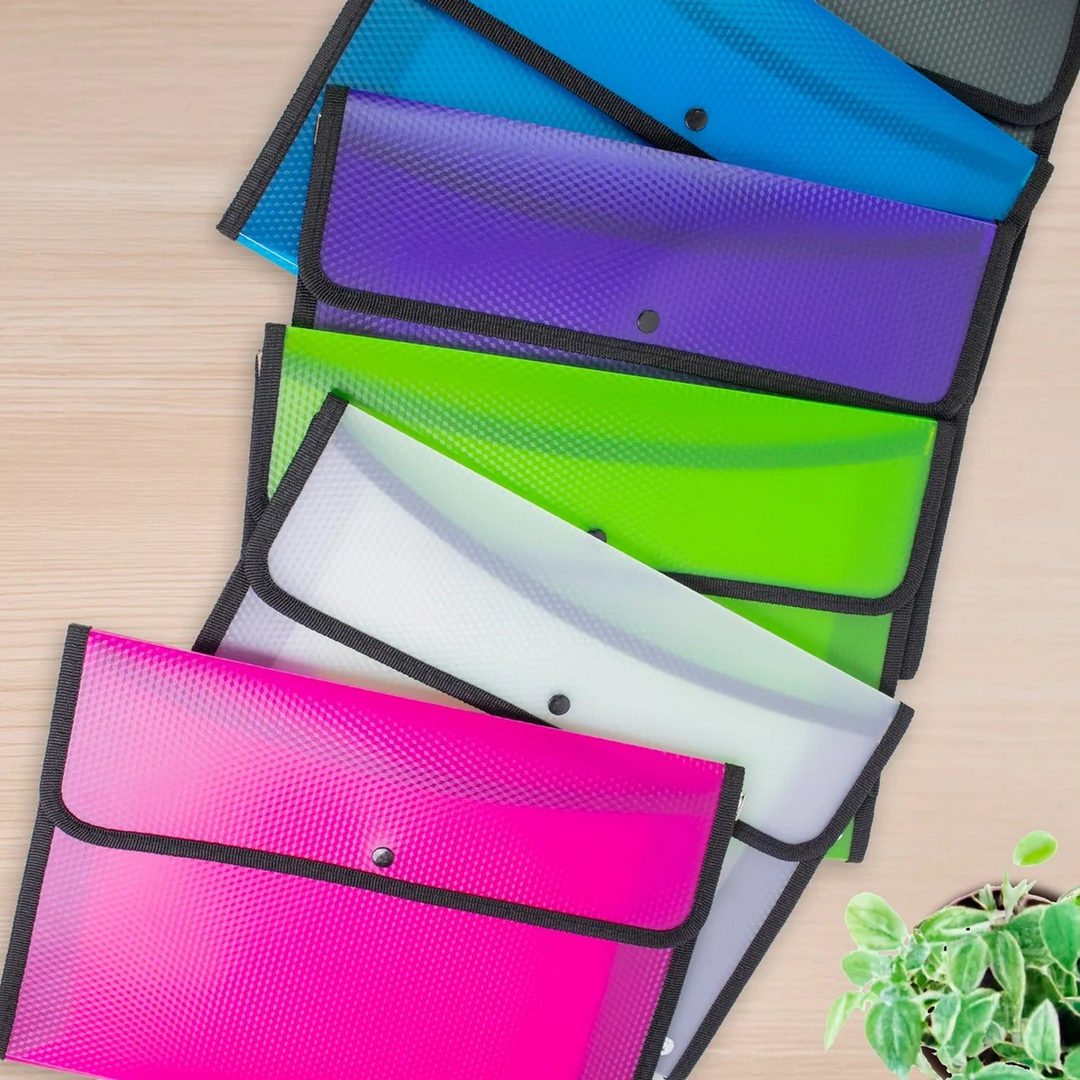 Bazic Square Flap A4/Letter Size Document Holder
