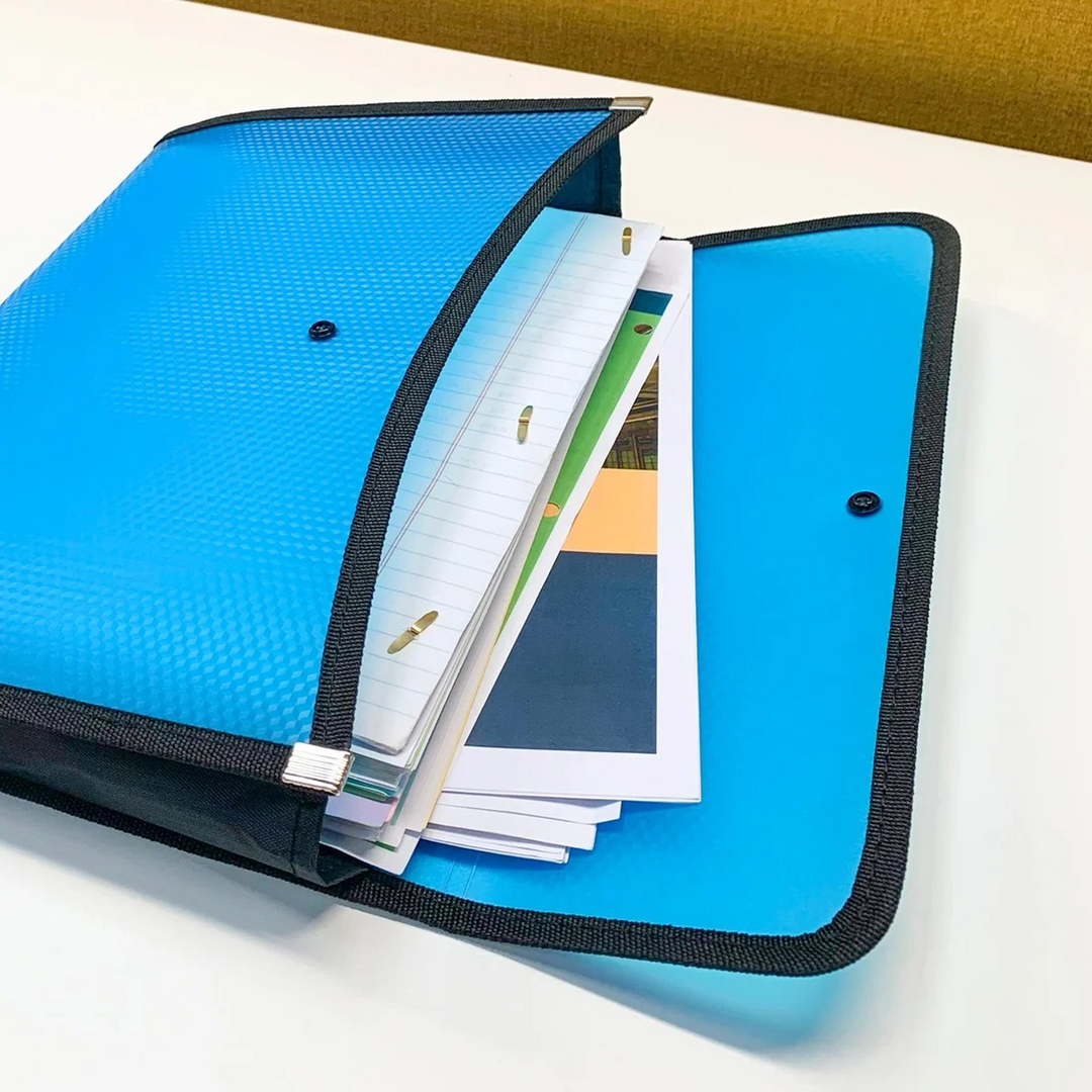 Bazic Square Flap A4/Letter Size Document Holder