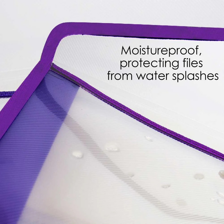 Bazic V-Flap Clear A4/Letter Size Document Holder