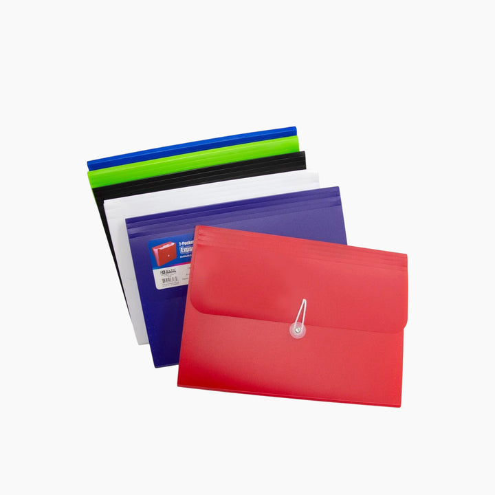 Bazic A4/Letter Size Poly Expanding File