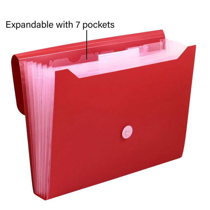 Bazic A4/Letter Size Poly Expanding File