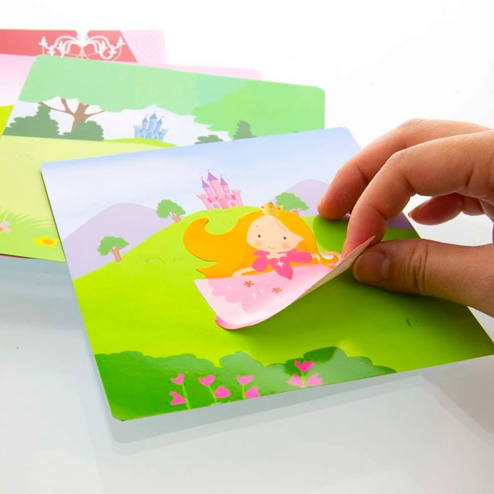 Bazic Princess Series Assorted Sticker 80-Pack