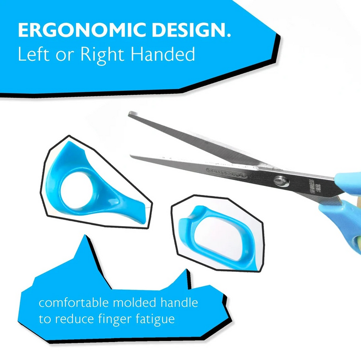 Bazic 7" Classic Stainless Steel Scissors