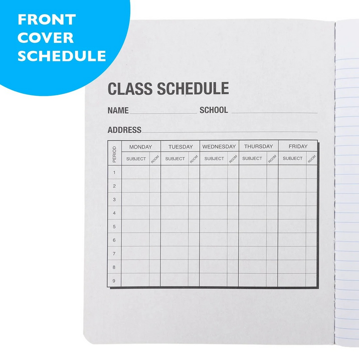 Bazic C/R 100-Count Black Marble Composition Book