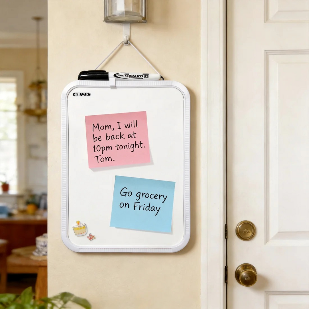 Bazic 50-Count 3" X 3" Sticky Notes 4-Pack