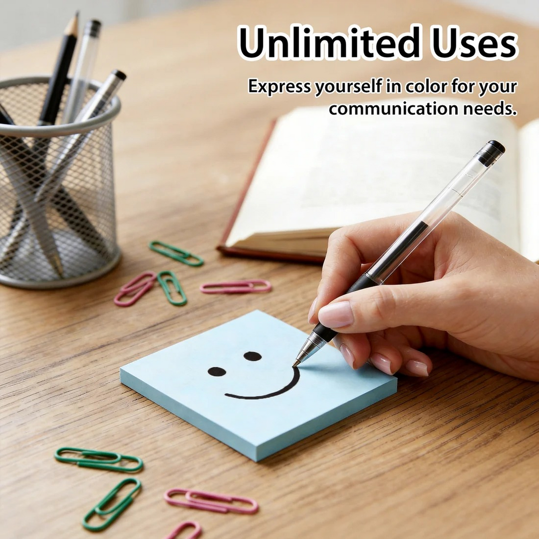 Bazic 100-Count 3" X 3" Sticky Notes