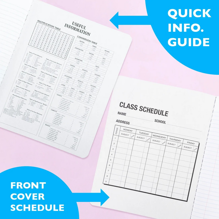 Bazic C/R 100-Count Floral Composition Book