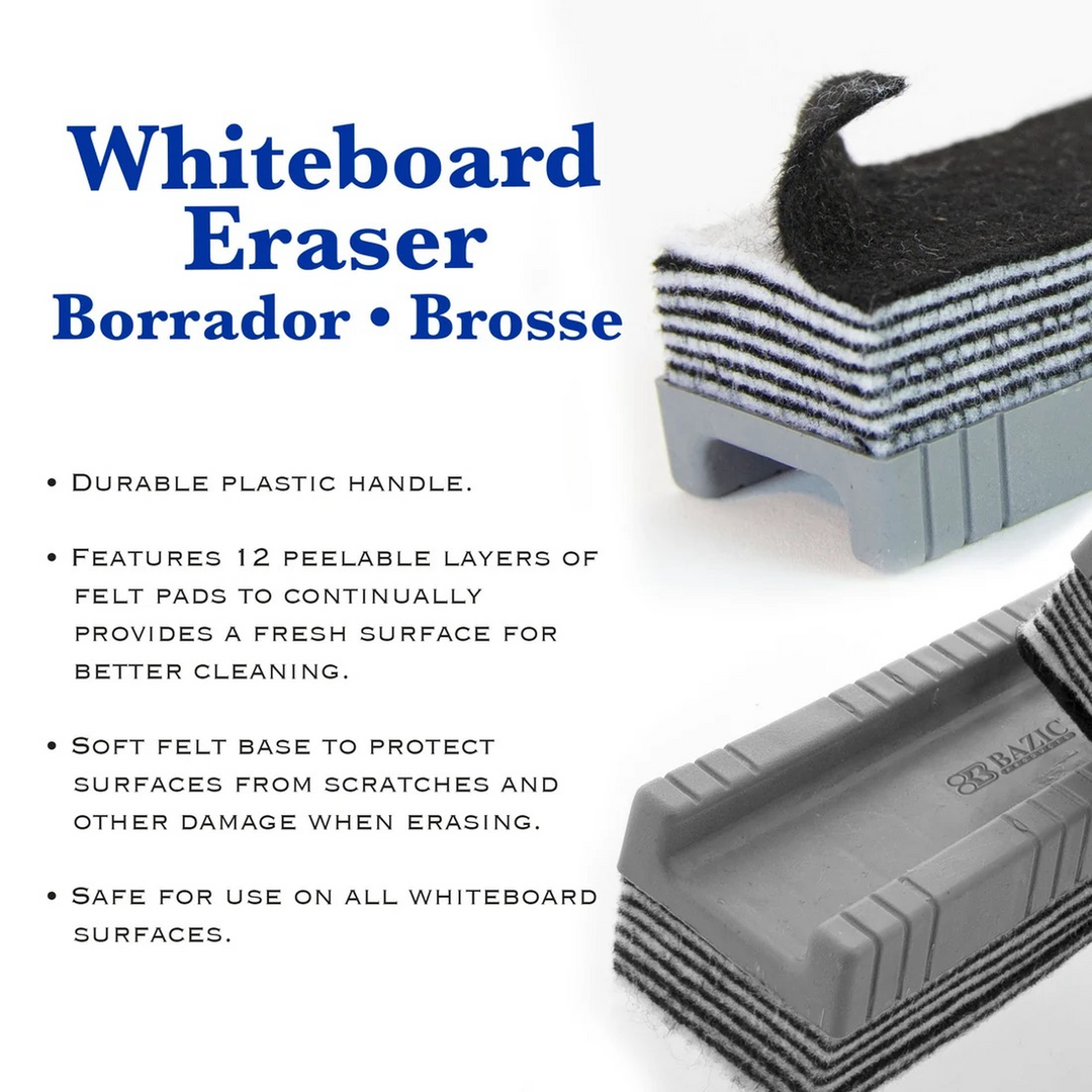 Bazic Peel-Away Whiteboard Eraser