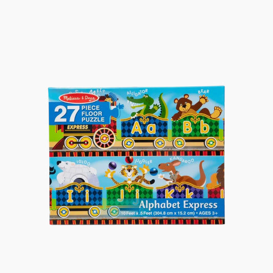 Melissa & Doug Alphabet Express Floor Puzzle- 27 Pieces