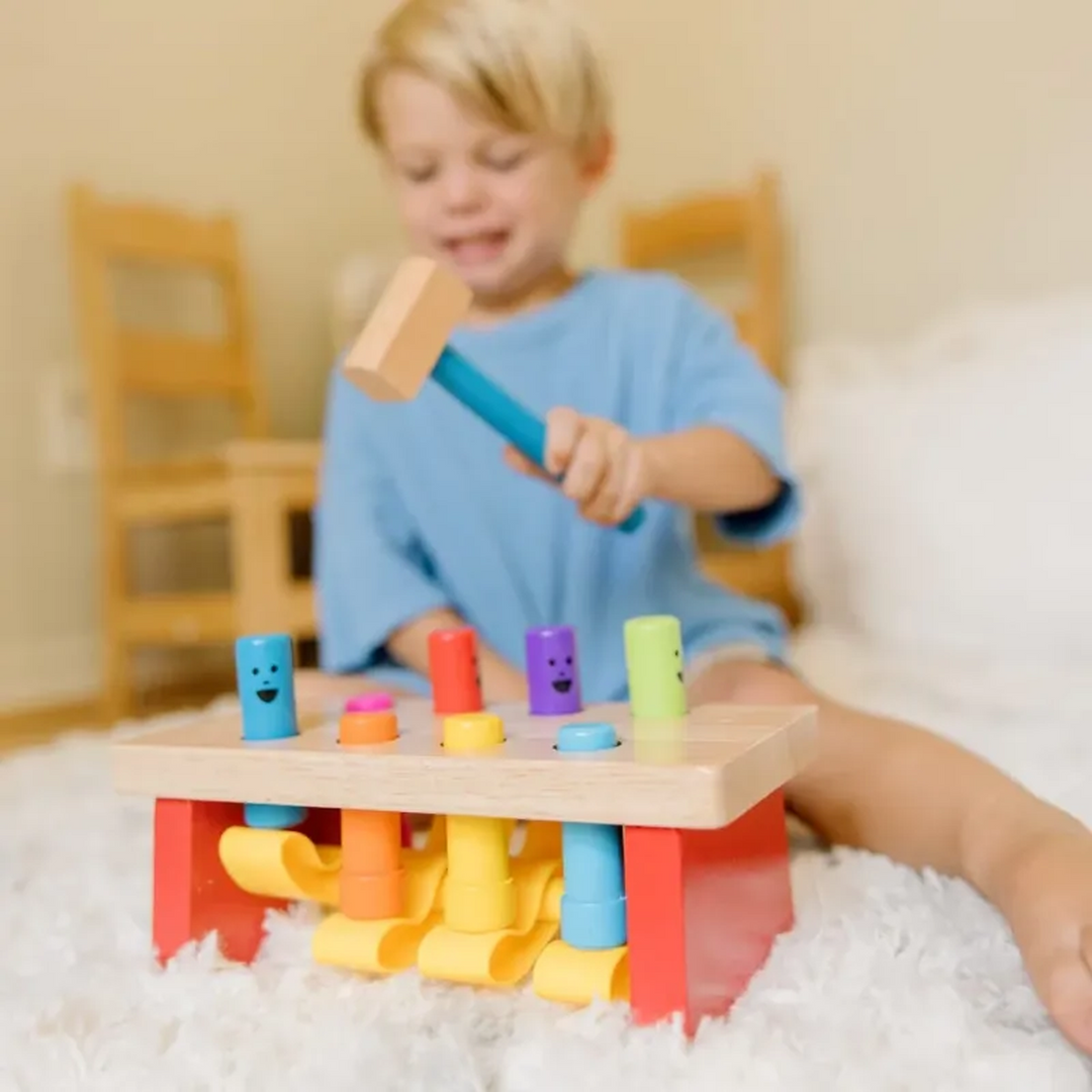 Melissa &amp; Doug Deluxe Pounding Bench