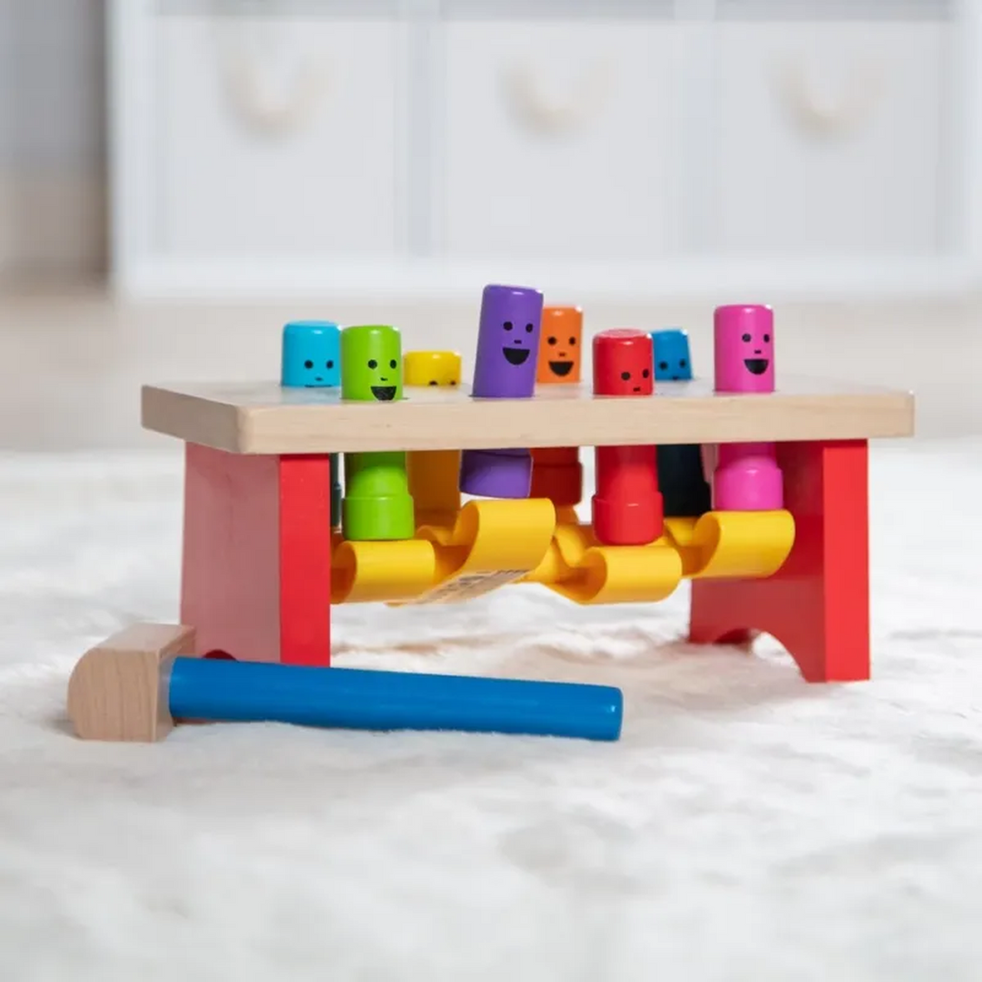 Melissa &amp; Doug Deluxe Pounding Bench