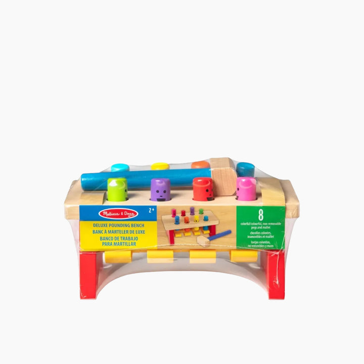 Melissa &amp; Doug Deluxe Pounding Bench