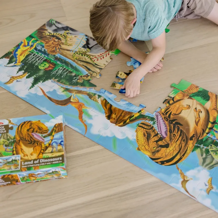 Melissa &amp; Doug 48-piece Land of Dinosaurs floor puzzle