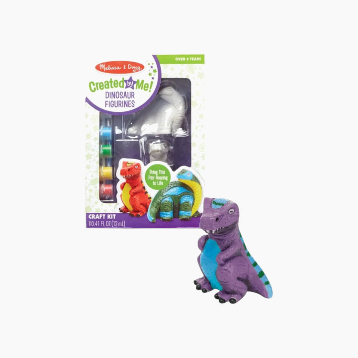 Melissa &amp; Doug Created by Me! Dinosaur Figurines Craft Kit