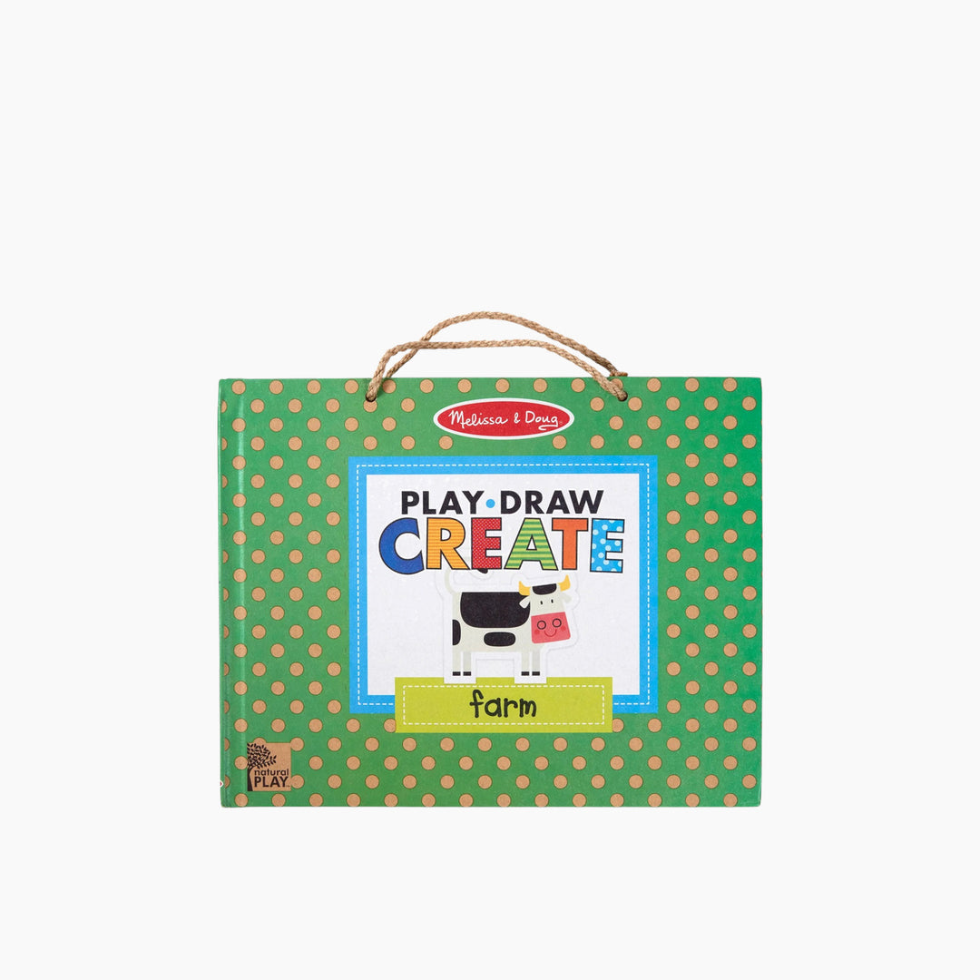 Melissa &amp; Doug Play, Draw, Create reusable drawing and magnet kit, Ocean theme