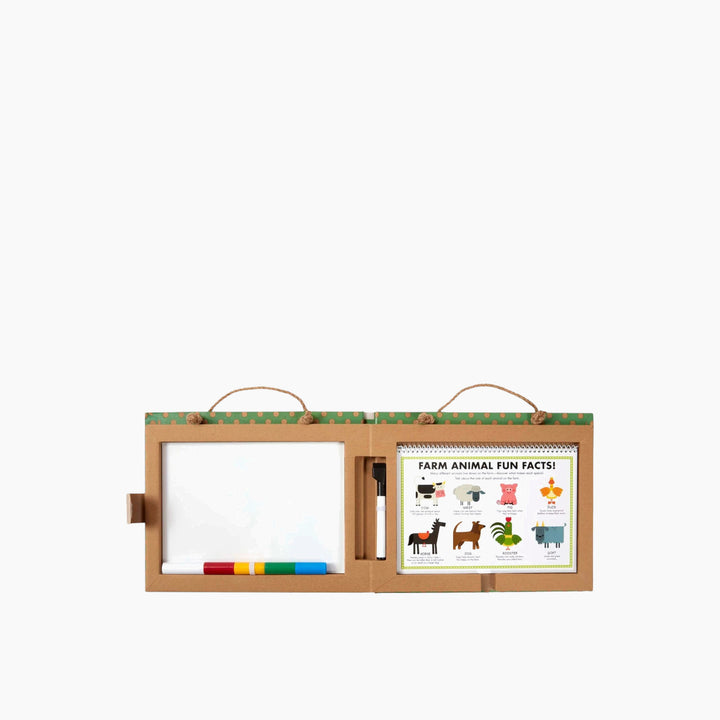 Melissa &amp; Doug reusable drawing and magnet kit with dinosaur theme
