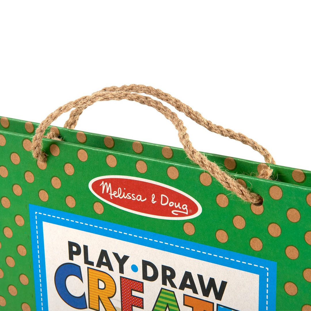 Melissa &amp; Doug reusable drawing and magnet kit with dinosaur theme