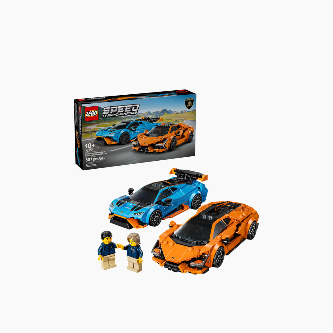 LEGO Lamorghini Revuelto &amp; Huracan STO- 607 Pcs