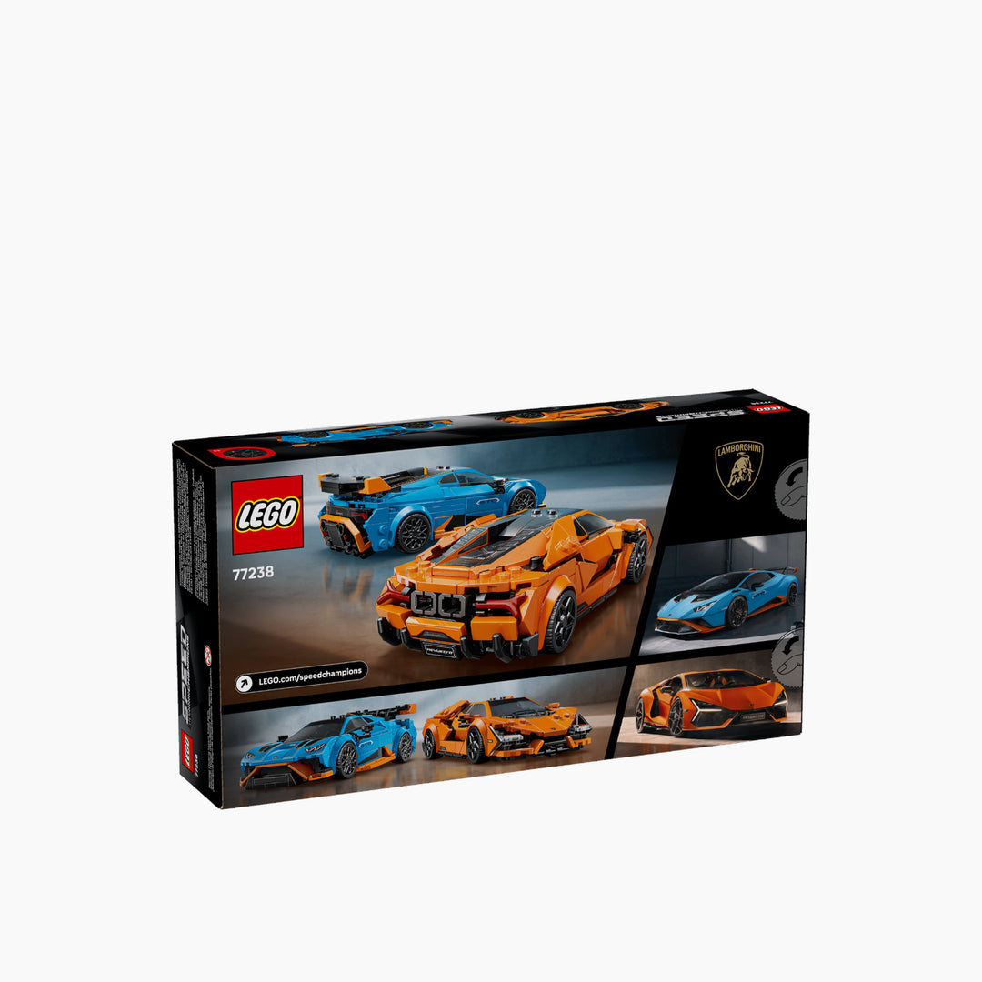 LEGO Lamorghini Revuelto &amp; Huracan STO- 607 Pcs
