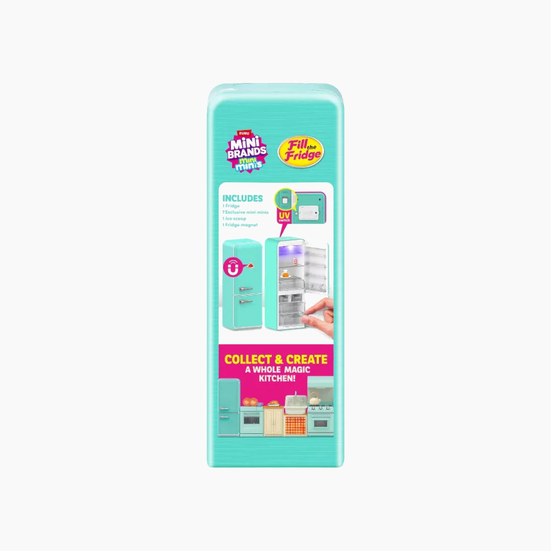 Zuru Mini Brands Fill The Fridge Series 1 playset with exclusive minis and UV light