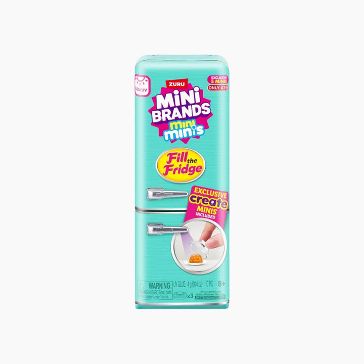 Zuru Mini Brands Fill The Fridge Series 1 playset with exclusive minis and UV light