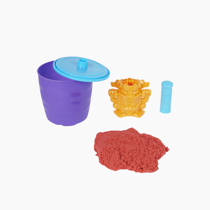 Spin Master Kinetic Sand Surprise Tub Toy with collectible mystery character