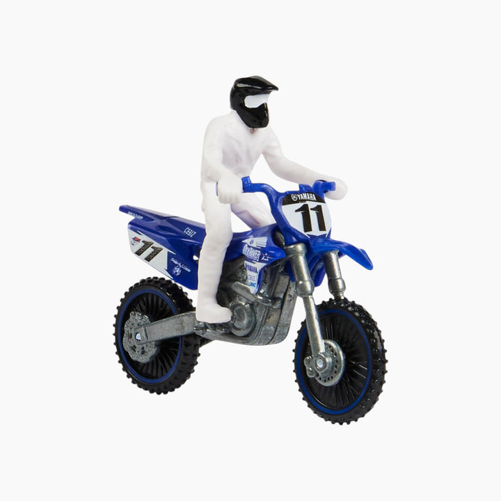 Spin Master 1:24 scale die-cast Supercross dirt bike with rider figure