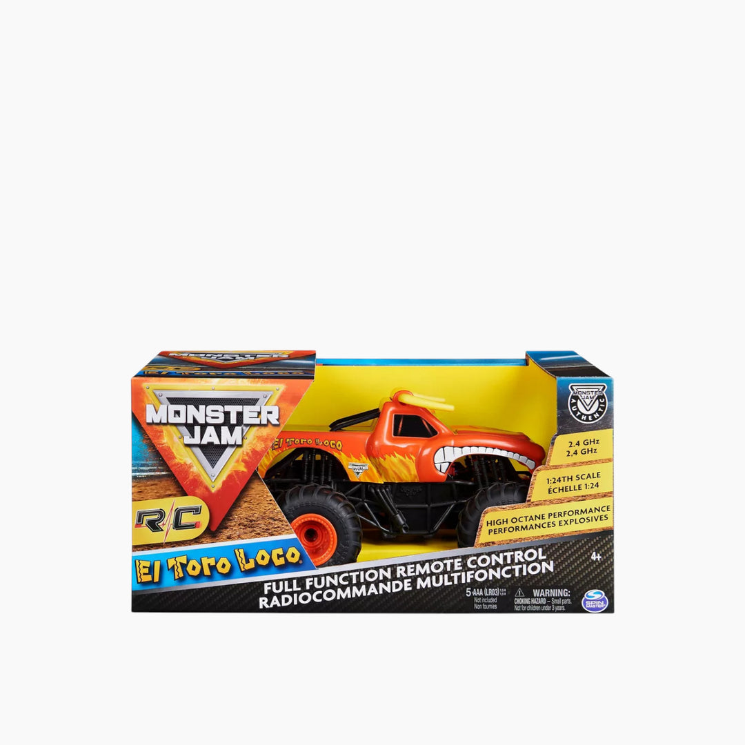 Spin Master Monster Jam 1:24 scale El Toro Loco RC truck
