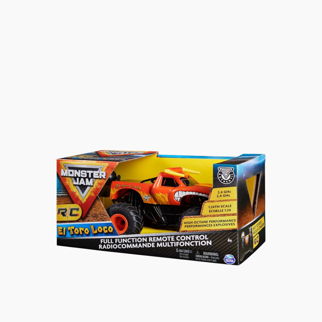 Spin Master Monster Jam 1:24 scale El Toro Loco RC truck