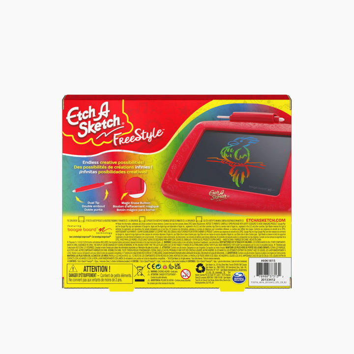 Spin Master Etch A Sketch Freestyle drawing tablet with 2-in-1 stylus