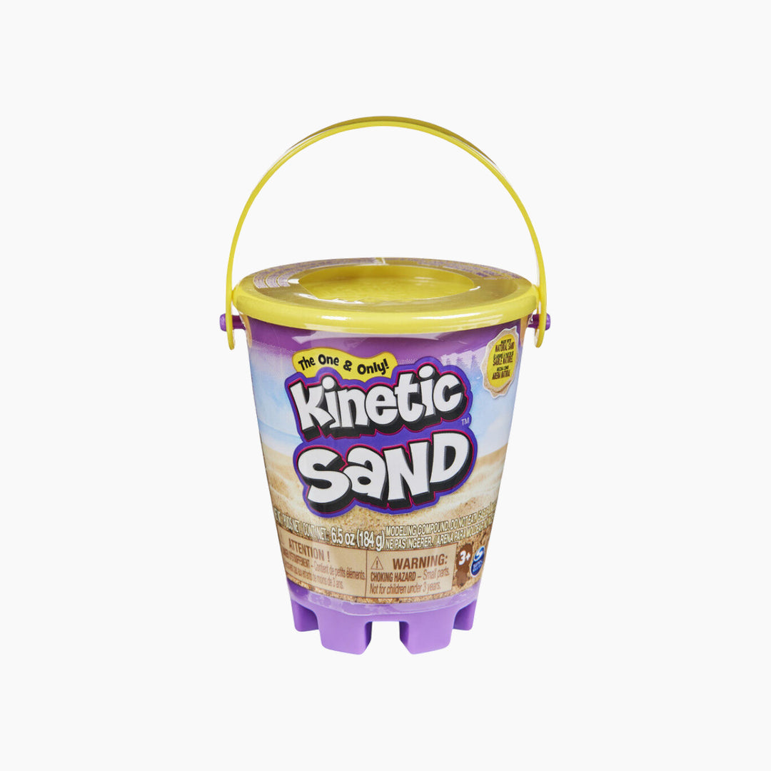 Spin Master Kinetic Sand Mini Sand Pail with brick mold lid