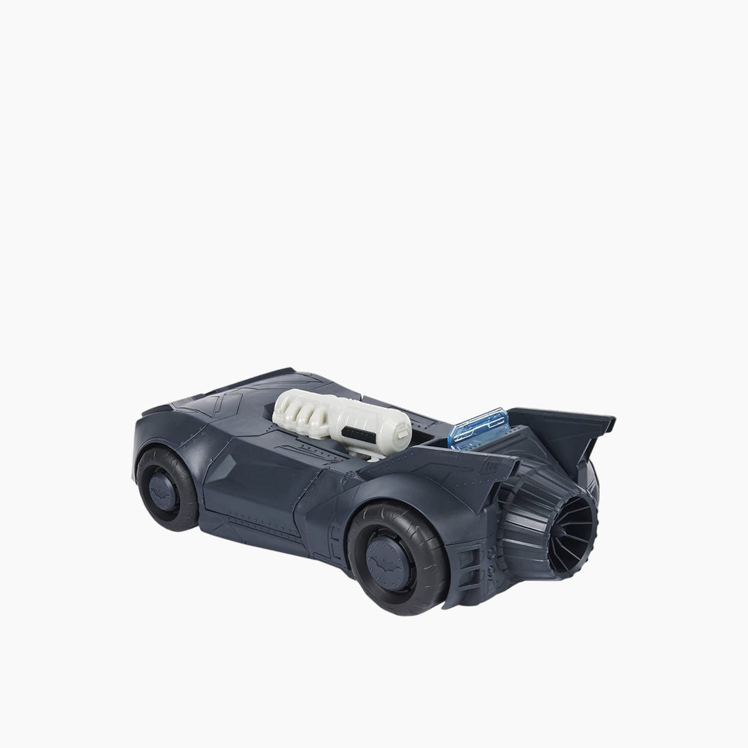 Spin Master DC Batman Tech Defender Batmobile toy car with blaster launcher