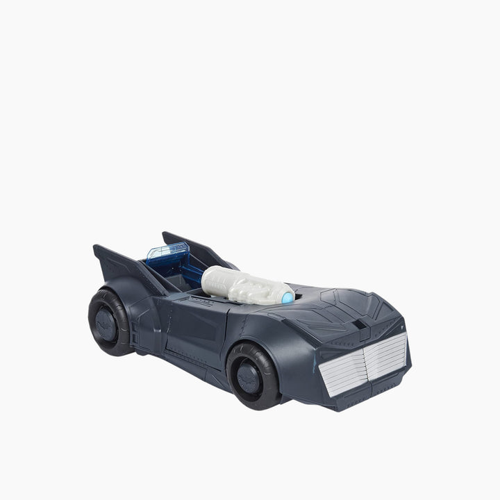 Spin Master DC Batman Tech Defender Batmobile toy car with blaster launcher