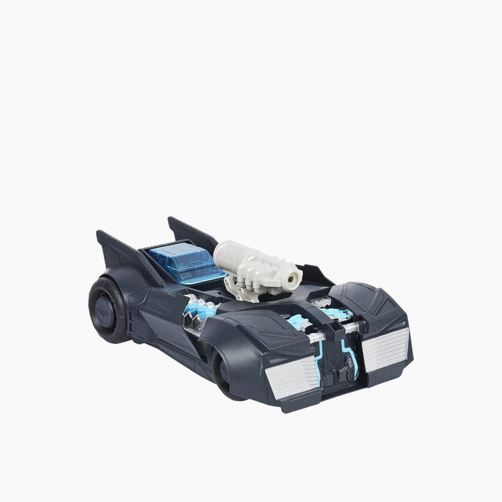 Spin Master DC Batman Tech Defender Batmobile toy car with blaster launcher