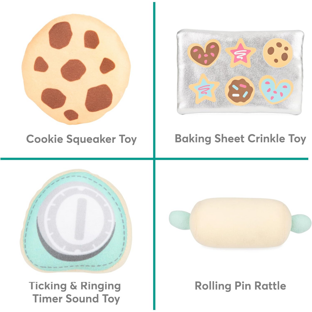 Spin Master My First Baking Playset toy kitchen with plush pieces