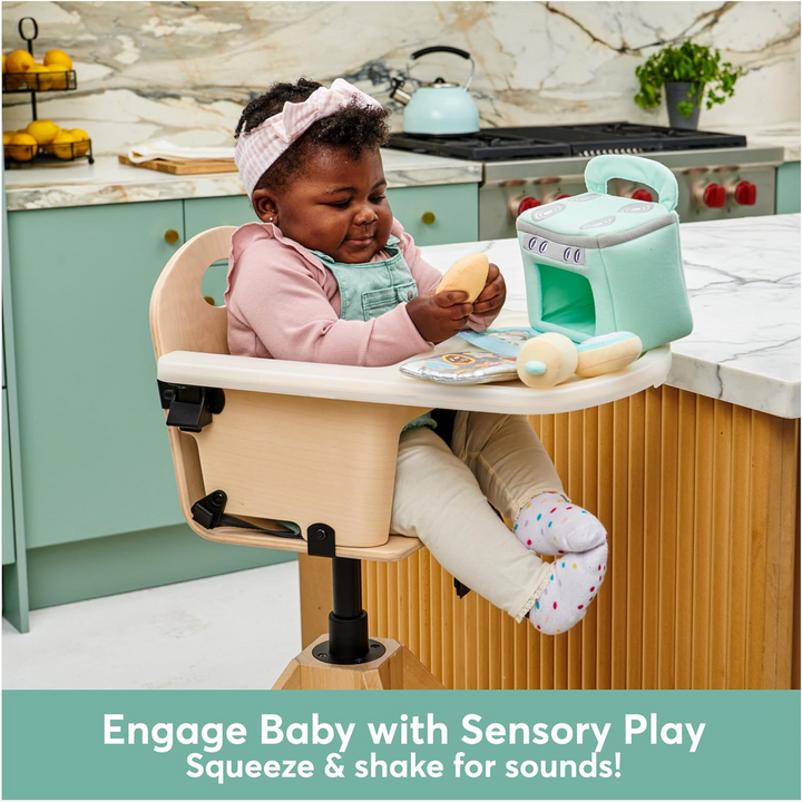 Spin Master My First Baking Playset toy kitchen with plush pieces