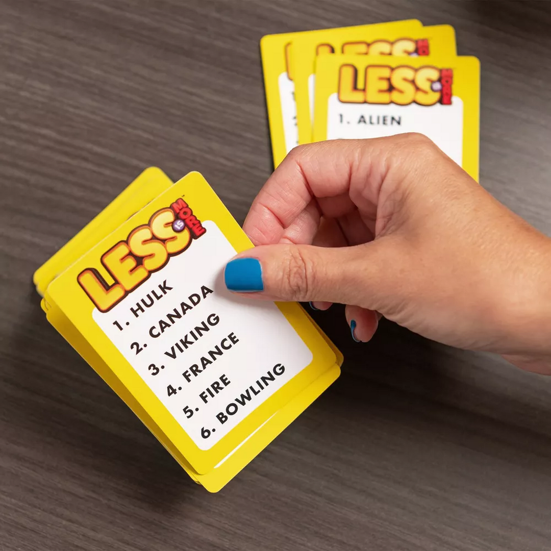 Spin Master Less Is More board game for word guessing